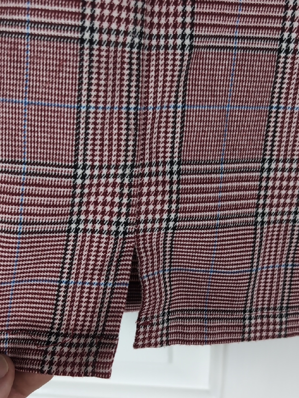 Brandy Melville Pink Cara Plaid Mini Skirt High Waisted Preppy Y2K Coquette OS - Picture 3 of 7